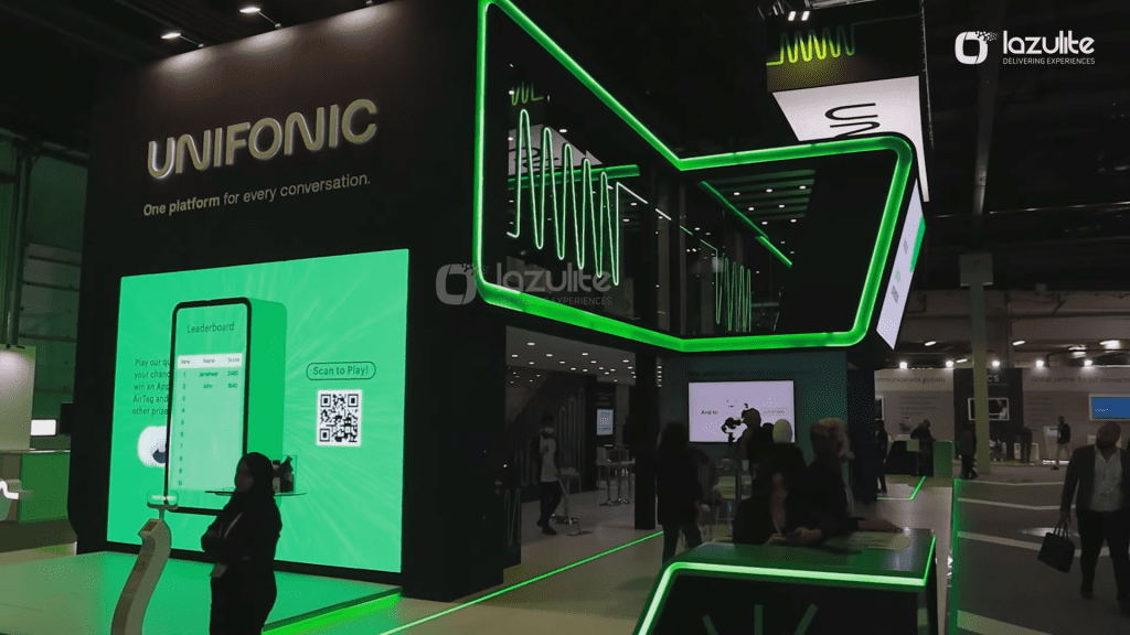 UNIFONIC Brand Activation with Gamification | GITEX2022 | From design to delivery